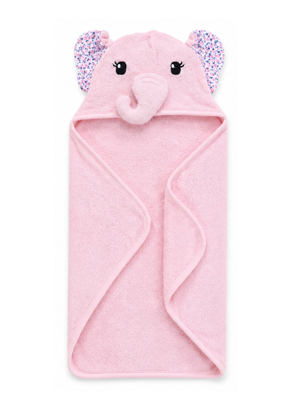 Hudson Elephant Hooded Bath Towel