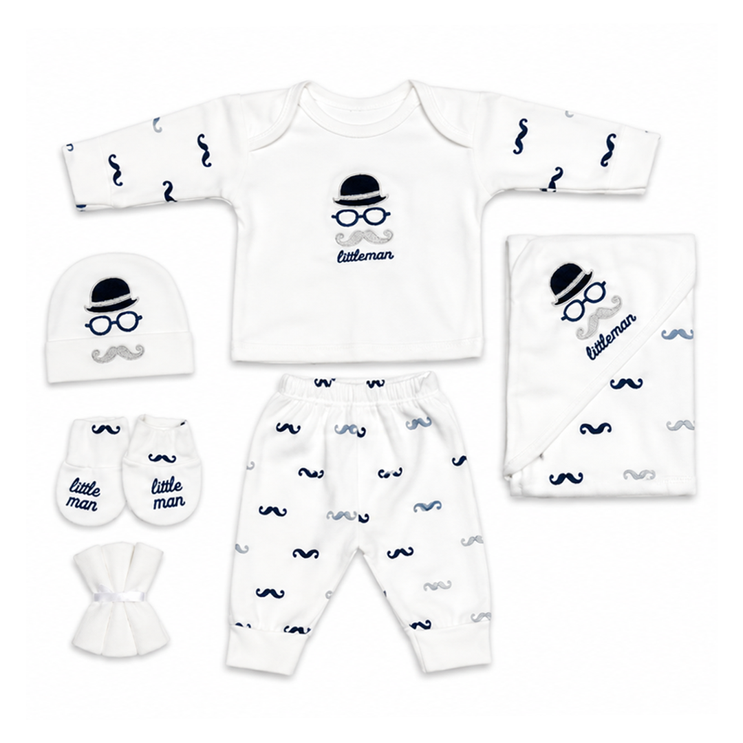 Little Gentleman 10 Piece Newborn Winter Starter Set