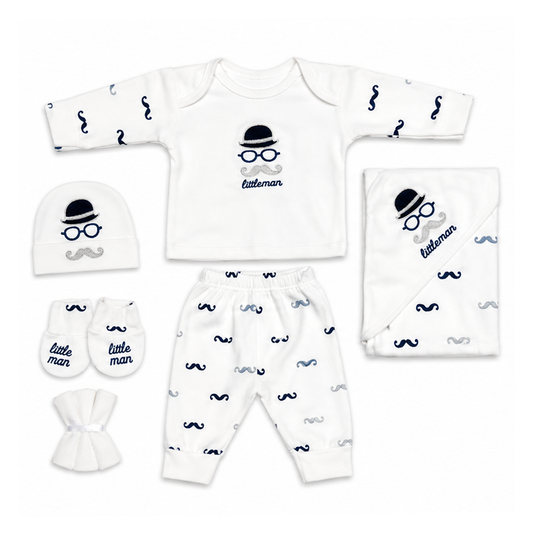 Little Gentleman 10 Piece Newborn Winter Starter Set
