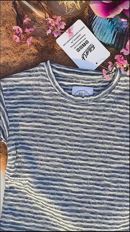 Sorrento Unisex Stripe Lounge Co-ord Set