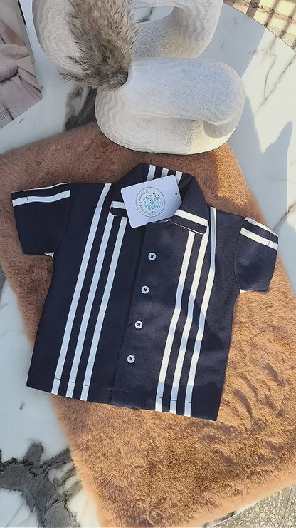 Monaco Stripe Co-ord Set for Boys