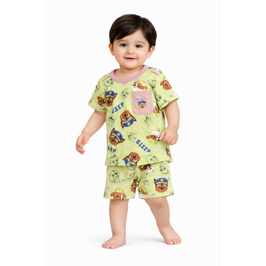 Paw Patrol Round Neck Sleepsuit