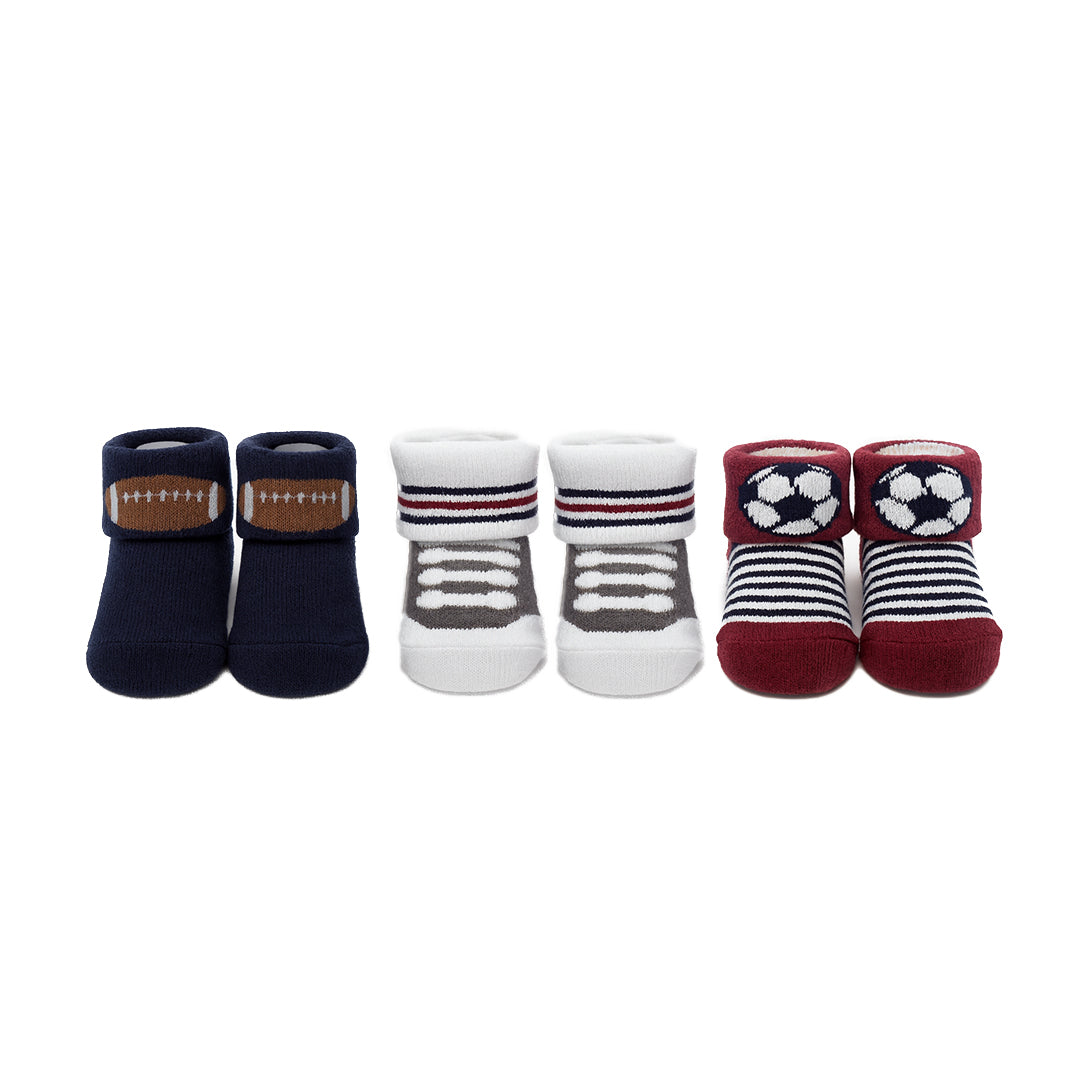 Football 3 Pcs Socks Gift Set