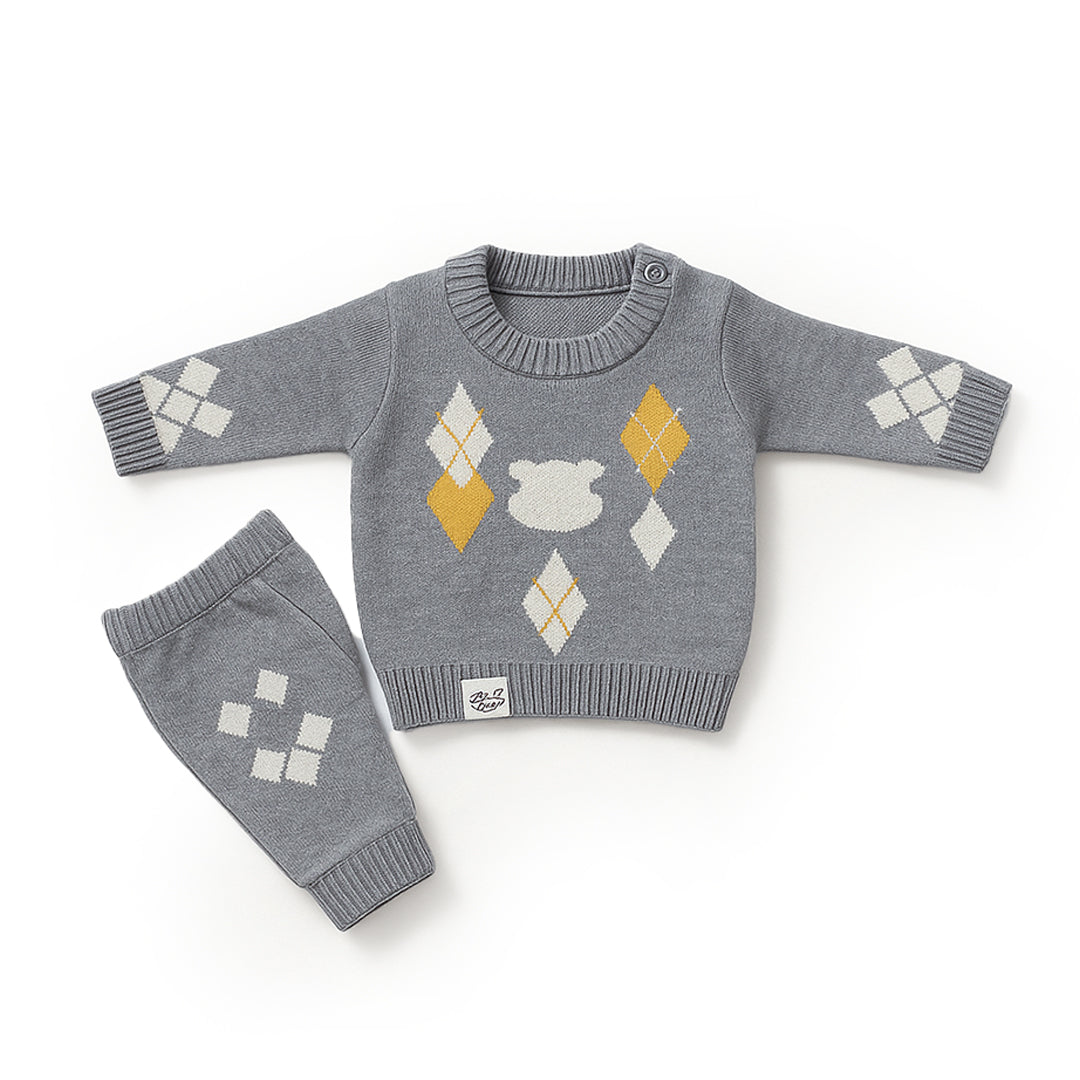 Abstract Wool Shirt & Pajama (Premium)