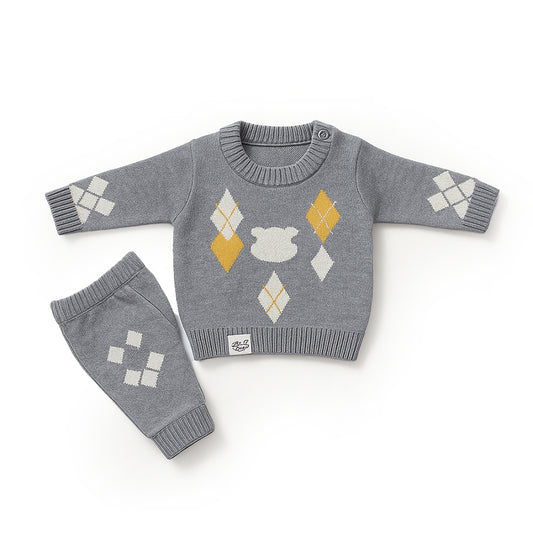 Abstract Wool Shirt & Pajama (Premium)