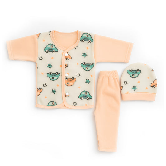 Cars 3 Piece Fleece Winter Sleep Suit Starter Set