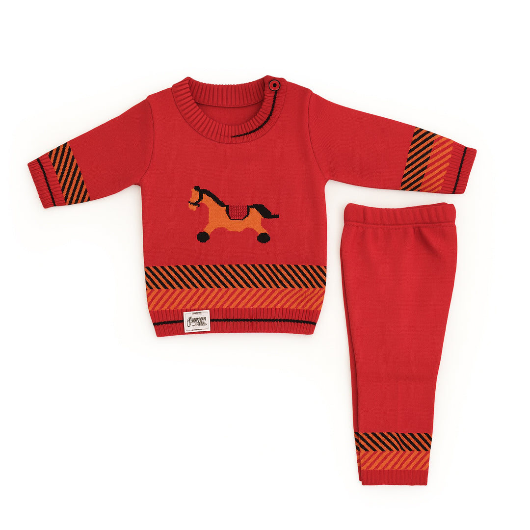 Rocking Horse Wool Shirt & Pajama (Premium)