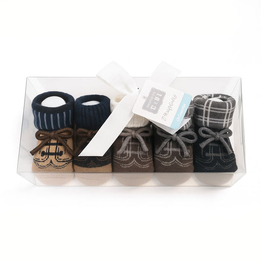 Gentleman Newborn Socks Pack Of 3