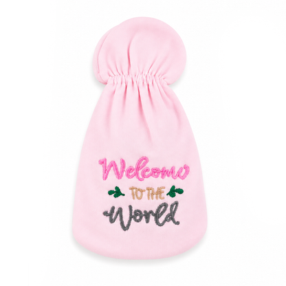 Welcome to the World Warm Feeder Cover Coloured