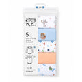 Five-piece half sleeve baby bodysuit set