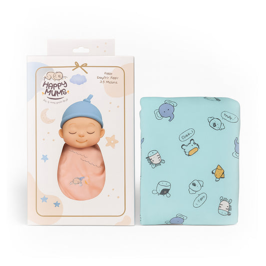 Blue Lion Baby Swaddle Wrap