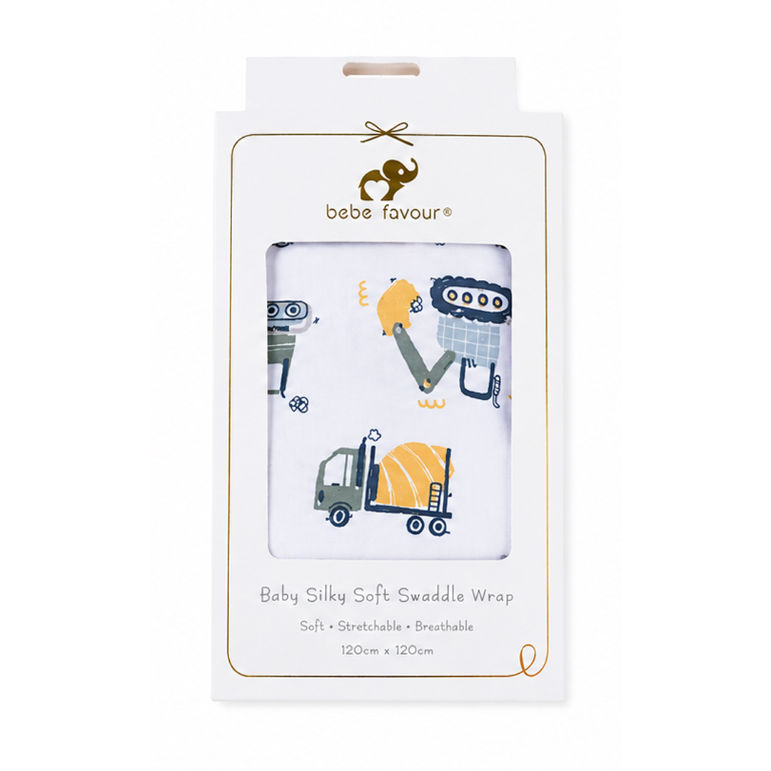 Trucks Premium Swaddle Wrap