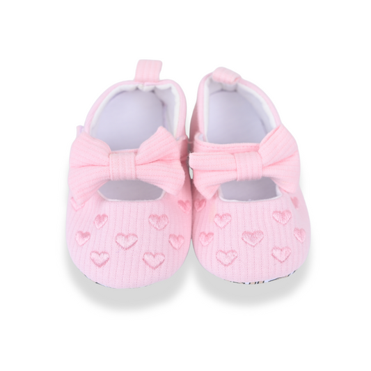 Bow Hearts Baby Sandal