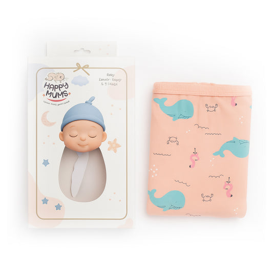 Pink Ocean Baby Swaddle Wrap