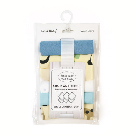 6 Piece Multi-Purpose Washcloths