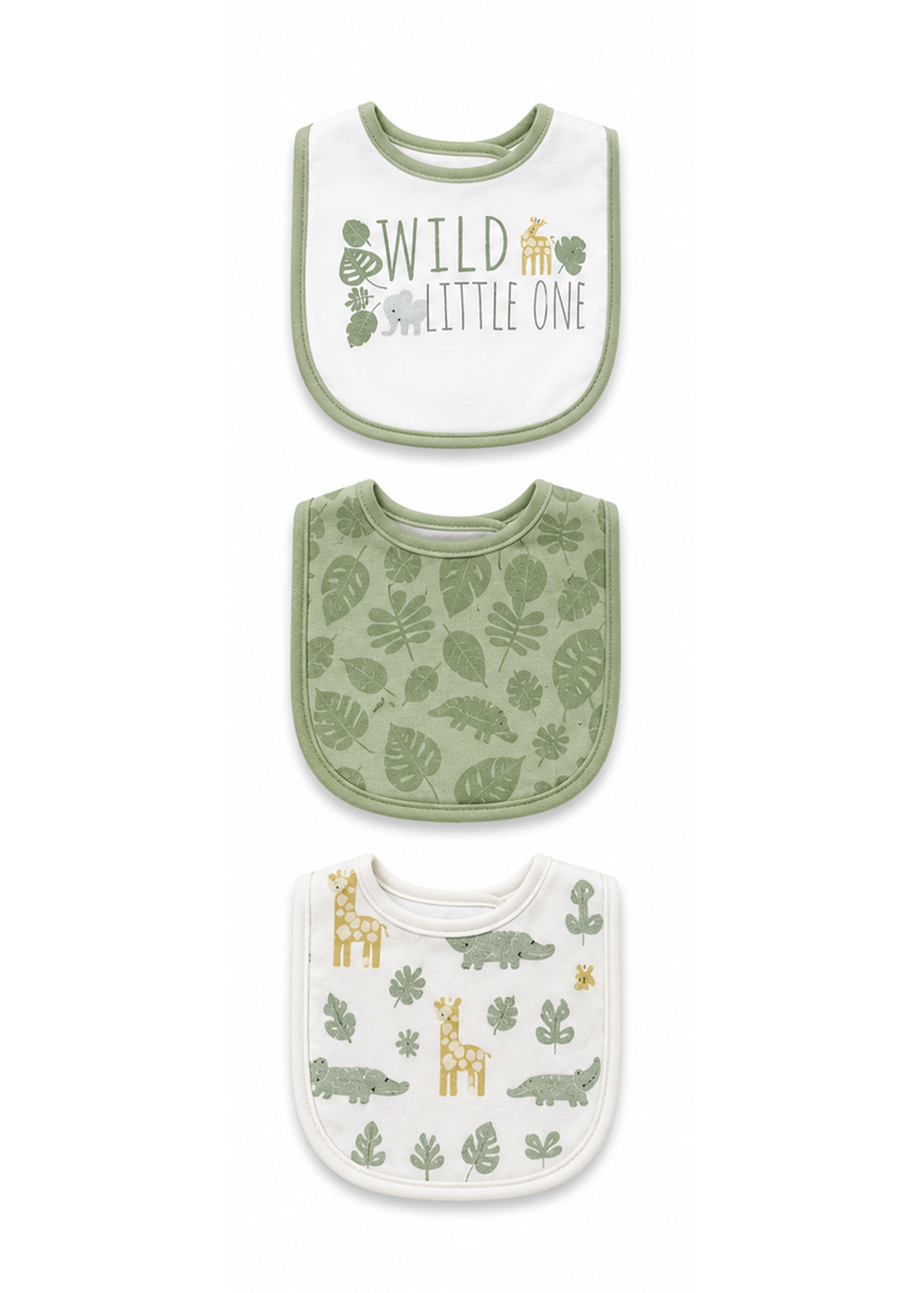 Wild Little One 5 Piece Bib & Socks Gift Set