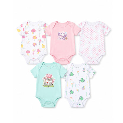 5 Piece Half Sleeves Bodysuits
