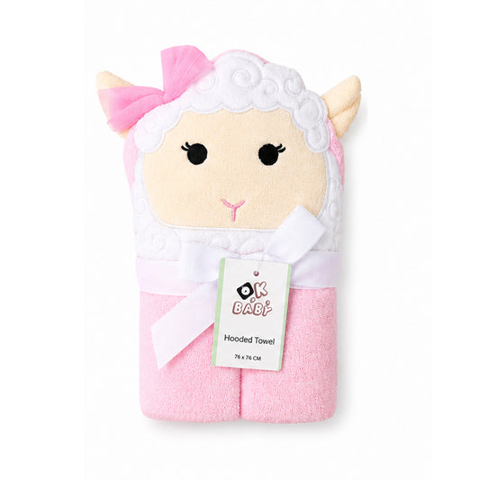 Cute Sheep Hooded Bath Towel