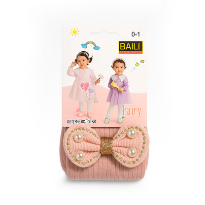 Bow Baby Girl Leggings