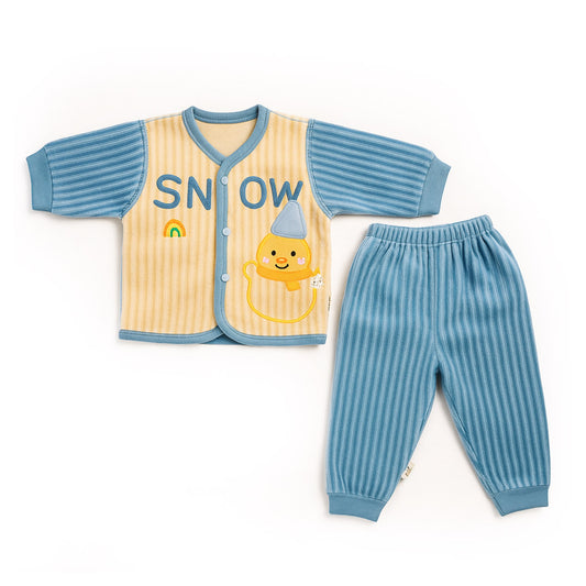 Snow Winter Soft Fleece Shirt And Pajama