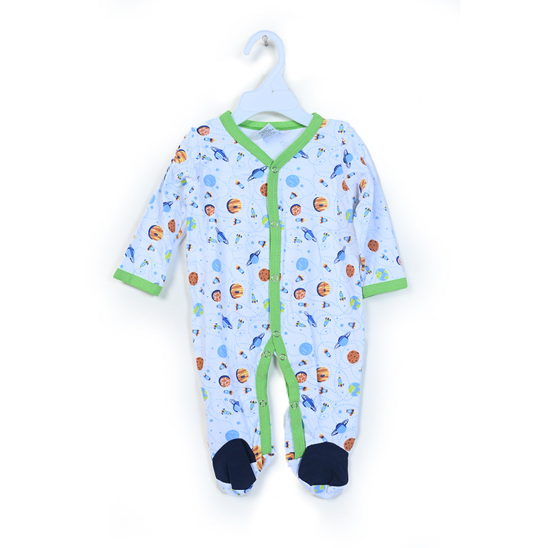 Space 5 Piece New Born Suit starter Set