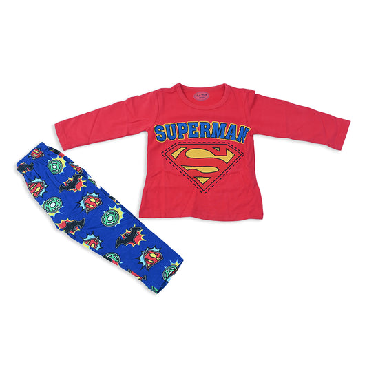 Super Man Shirt And Trouser - Baby Co